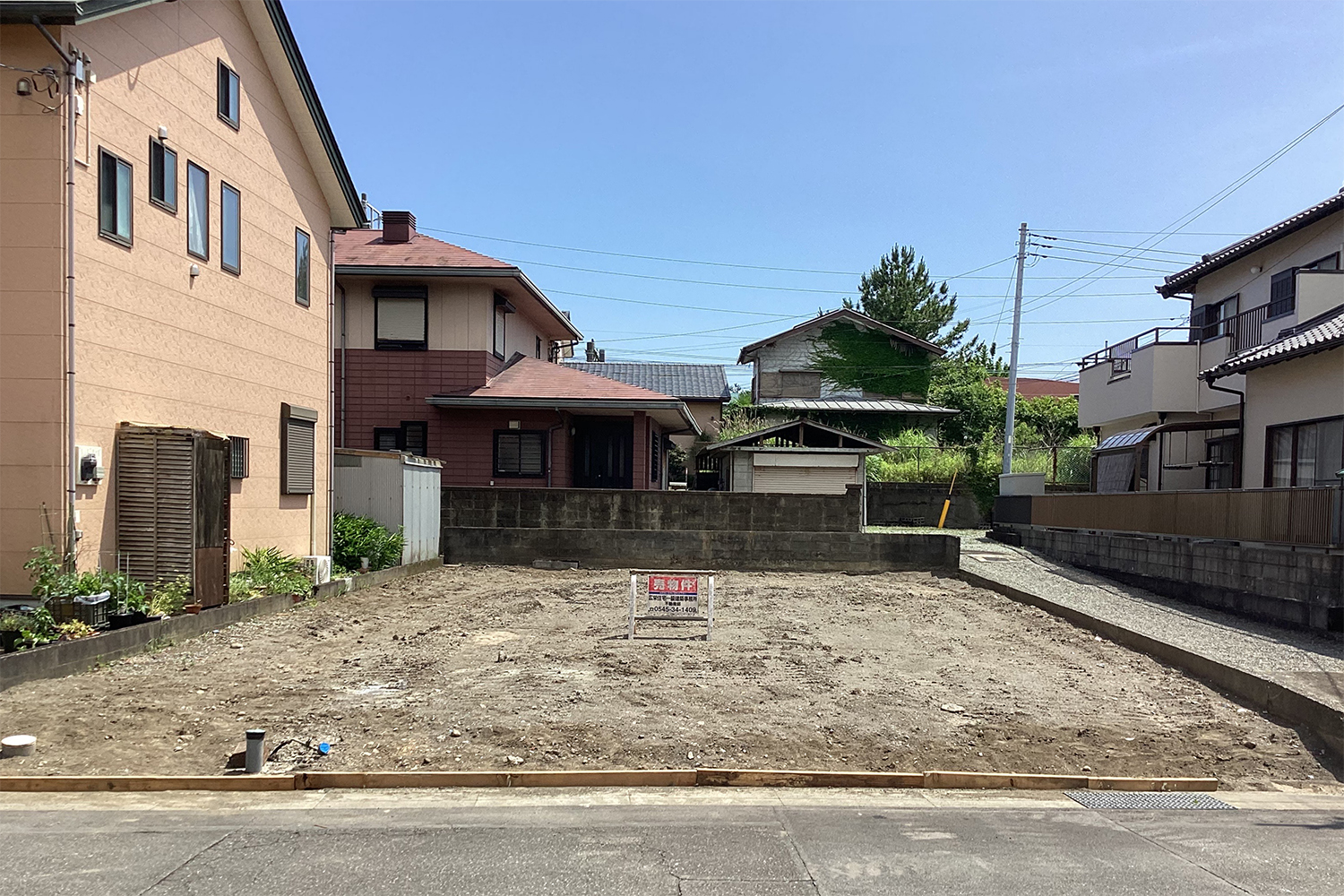 東田子の浦徒歩4分の住宅街 売り土地